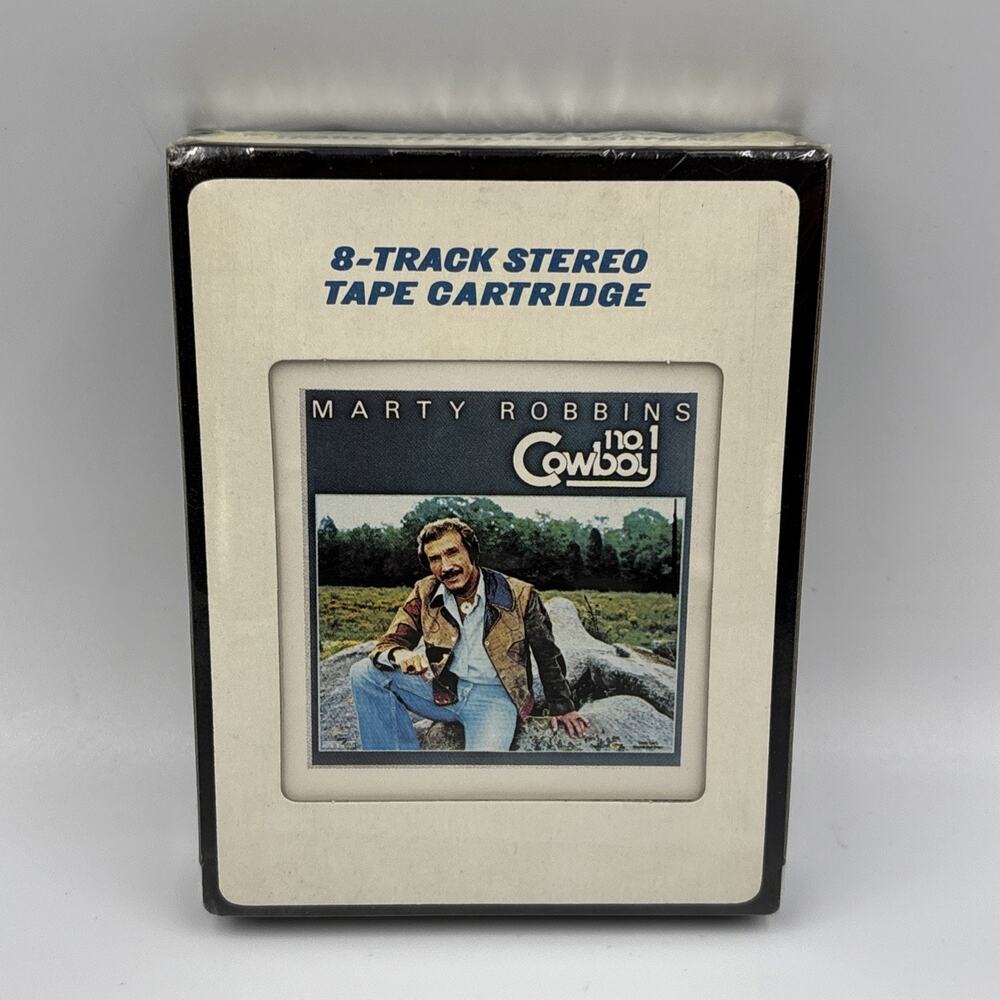 Marty Robbins No. 1 Cowboy 8-Track Cartridge New Sealed